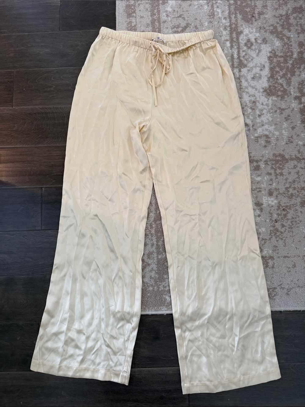 Reformation olina silk pant size medium